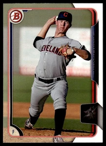 2015 Bowman Draft Picks & Prospects Grant Hockin Cleveland Indians #115 - Picture 1 of 2