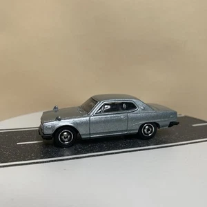 Matchbox #5/100 1971 Nissan Skyline 2000 GTX Coupe Silver Metallic w/Hub Spoke - Picture 1 of 12