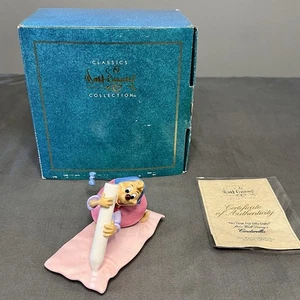 WDCC Disney Cenerentola "No Time For Dilly-Dally" Topo Perla con certificato di autenticità e scatola 3,25" - Foto 1 di 9
