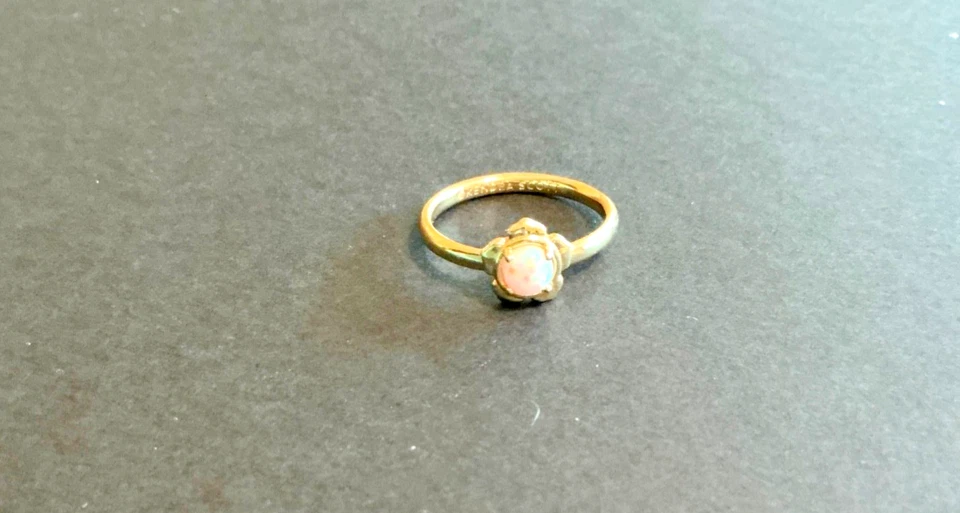 Anillo Kendra Scott Susie Oro Ópalo Banda Talla 8 Foto 1 de 1