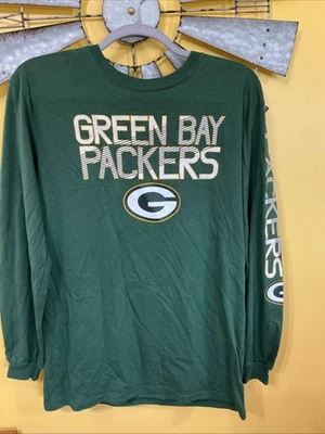 NFL Green Bay Packers Camisa Manga Larga Juvenil Talla XL 18-20 NUEVO Foto 1 de 4