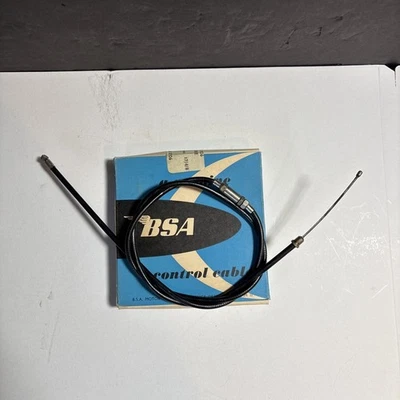 Cable del acelerador NOS 68-8706 BSA 500 650 A50 A65 1966 - 1967 CARBURADOR ÚNICO U.K. OEM Foto 1 de 4