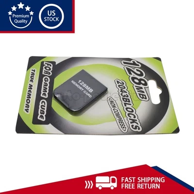 128MB Memory Card Stick For Nintendo Wii Gamecube Game Console NGC GC - Image 1 of 4
