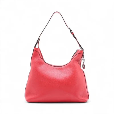 Bolso Hobo Gucci GG Charm Cuero Rojo **EBAY LIVE Foto 1 de 4