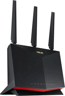 ASUS RT-AX86U Pro AX5700 AiMesh Dual Band WiFi 6 Gaming Router WLAN schwarz - Bild 1 von 2