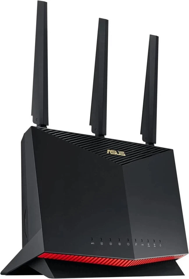 ASUS RT-AX86U Pro AX5700 AiMesh Dual Band WiFi 6 Gaming Router WLAN schwarz - Bild 1 von 2