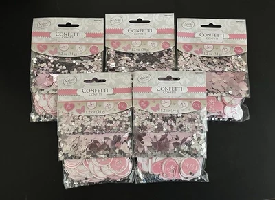 Confeti Amscan Rosa I Do Mariposa Boda y Fiesta de Compromiso (5 Paquetes) Nuevo Foto 1 de 3