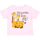 Inktastic My Grandma Loves Me Toddler T Shirt Giraffe Loved By Child Kid