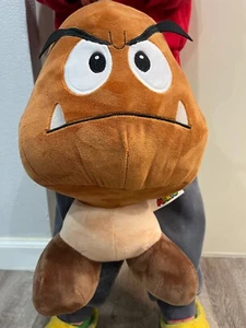 Super Mario Bros Goomba Plush 16" New with Tag - Picture 1 of 5