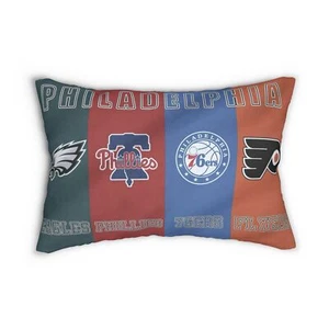 Philly Philadelphia Sports Team Phillies Flyers Sixers Lendenkissen Kissen - Bild 1 von 5