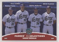 2007 Eugene Emeralds Danny Payne Cory Luebke Kellen Kulbacki Mitch Canham