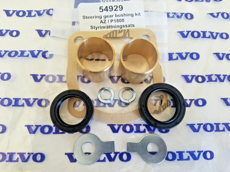 Kit de reconstrucción de caja de dirección Volvo 122S y P1800 - Bujes - Sellos y junta Foto 1 de 4