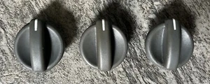1997-2002 Pontiac Firebird Trans Am Climate Control Heat A/C Knobs Set of 3 OEM - Picture 1 of 2