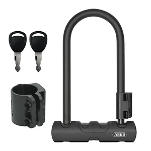Bügelschloss ABUS U-Lock 8602 Fahrradschloss Bügelschloss 180 cm Höhe mit Halter - Bild 1 von 3