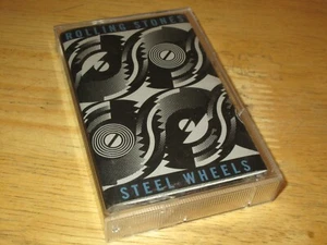 Steel Wheels by The Rolling Stones (Cassette, Album 1989 Rolling Stones Records) - Picture 1 of 12