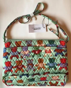 Vera Bradley Large Hipster Toasty Teddies Quilted Purse - Picture 1 of 10