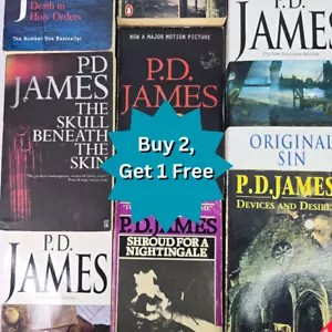 PD James Paperback Choose Your Title Buy 2 Get 1 Free 1 Postage - Picture 1 of 52