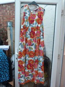 New Look Ladies/Women's Loose Flowing Maternity Dress Floral Pattern Size 18 - Picture 1 of 3