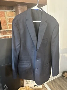 Apt. Chaqueta de traje 9 48L ajuste a medida color negro dos botones nueva sin etiquetas - Imagen 1 de 3