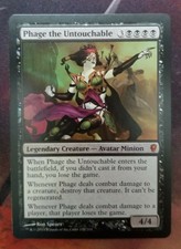 Phage the Untouchable- English - Conspiracy MTG Black Mythic Rare CARD