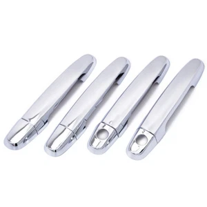 Chrome Exterior Door Handle cap Cover With 2 holes For Toyota Corolla 2003-2008  - Bild 1 von 6