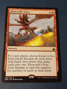 1x KHORVATH'S FURY - Battlebond - MTG - Magic the Gathering - Picture 1 of 1