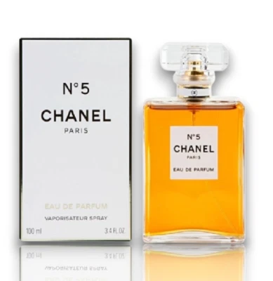 Chanel N°5 Paris 3,4 oz / 100 ml Eau De Parfum Spray NUEVO SELLADO Foto 1 de 2