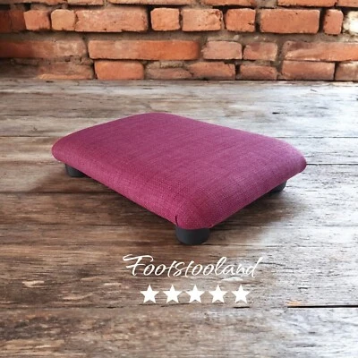 7.5 cm Low Ottoman Firm Small 3 Inch under desk home office footstool bed step - Image 1 of 4