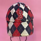 Boston Red Sox Argyle Franchise Hat Size XL 47 Twins Cotton Fitted Cap