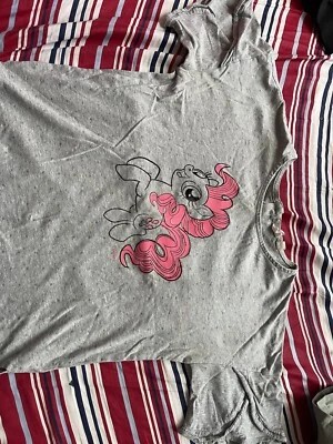 Gap Kids My Little Pony Top Tshirt  Oversize Gray Color Size 10 Cute - Image 1 of 4