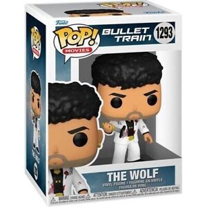 Funko Pop! Movies Bullet Train, The Wolf Vinyl Figure #1293 Mint with protector