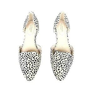 Isaace Mizrahi Women’s Animal Print Pointed Toe Flat Shoes Size 10 - Picture 1 of 8