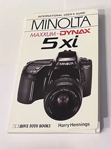 Minolta Maxxum-Dynax 5xi Camera International User's Guide - Picture 1 of 1
