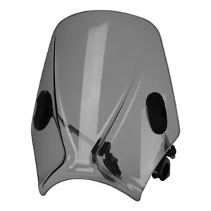 Smoke New Motorcycle Windscreen Windshield For KAWASAKI SUZUKI YAMAHA HONDA BMW - Picture 1 of 12
