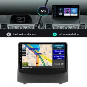 For 2009-2016 Ford Fiesta Stereo Radio Head Unit GPS Navigation 9'' Android 10.1 - Picture 1 of 12