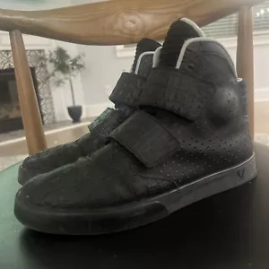 Nike Flystepper 2K3 Mens Sz 8M US Black Mid Top Straps Sneakers 677473-020 - Picture 1 of 13