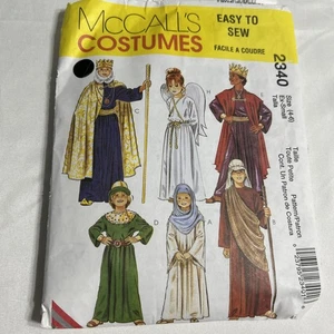 McCalls Costume Pattern 2340 Angel, Wise Men, King - Cut - Picture 1 of 3