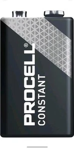 10 x Duracell Procell Constant Power 9v Batteries Ideal For Low Drain Devices - Picture 1 of 2