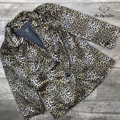 Chaqueta Blazer Estilo 2 Botones Estampado Leopardo Rafaella Talla 6 Foto 1 de 4
