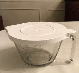 The Pampered Chef Glas 4 Tassen 1 Quart Messen Rühren Teig Schüssel mit Deckel - Bild 1 von 2