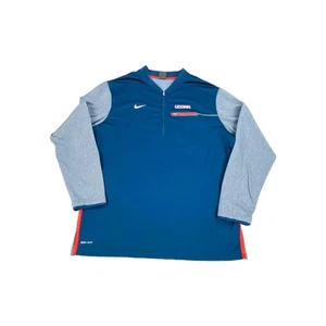 Nike Dri Fit UConn Huskies Fußball Sweatshirt Herren XL blau Gary Performance - Bild 1 von 12
