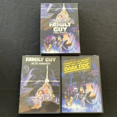 FAMILY GUY TWO PACK STAR WARS BLUE HARVEST DARK SIDE COLLECTION BOX SET DVD - Image 1 of 3