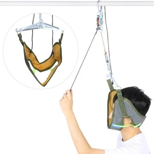 Cervical Neck Traction Device for Pain Relief Over Door Stretcher Helper - Picture 1 of 12