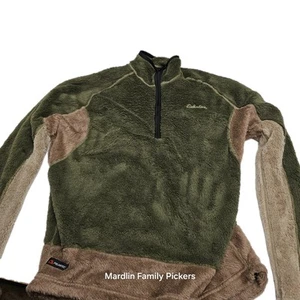 Cabela's Stand Hunter Thermal Zone Pullover Polartec Base Layer Mens L Heavy Wt - Picture 1 of 7