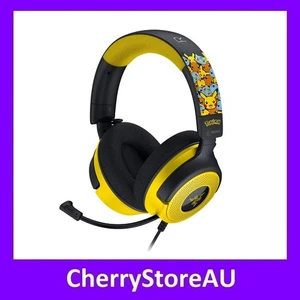 Razer Kraken V4 X Wired Gaming Headset - Pokémon Kanto Limited Edition Pre Order - Picture 1 of 3