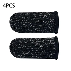 Breathable Non-Slip Screen Thumb Finger Sleeve for PUBG Mobile Phone Game Gloves - Photo 1 sur 8