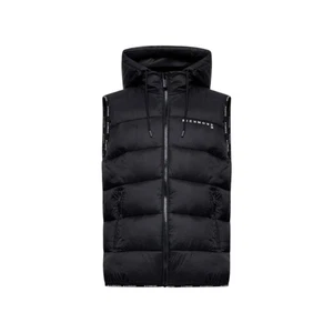 GILET SMANICATO BOMBER UOMO RICHMOND X UMA25160PI NERO ORIGINALE AI 2026 - Picture 1 of 3