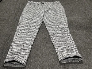 Pantalones Nordstrom Lanificio Fratelli Ormezzano Para Hombre 34x30 Gris Lana a Cuadros Italia - Imagen 1 de 16