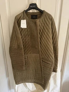 Isabel Marant Abadi Women's Coat Size 38 Bronze Excellent Condition - Picture 1 of 12