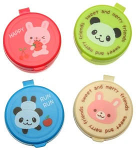 Kotobuki Condiment Containers for Bento Box, Mini, Animal Friends - Picture 1 of 2